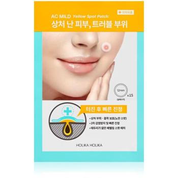 Holika Holika AC Mild Yellow Spot tapasz problémás bőrre sárga foltok ellen 15 db kép