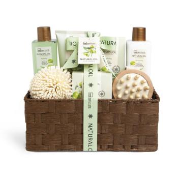 IDC Institute - Natural Oil Basket  Kozmetikai ajéndékcsomag 7 termékből kép