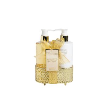 IDC Institute - SCENTED BATH GOLD SHOWER DUO  Ajándékcsomag kép