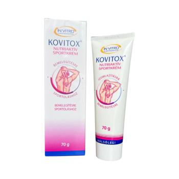 IN VITRO Kovitox krém – merev izmok és igénybe vett ízületek ápolására – 70 g – InVitro