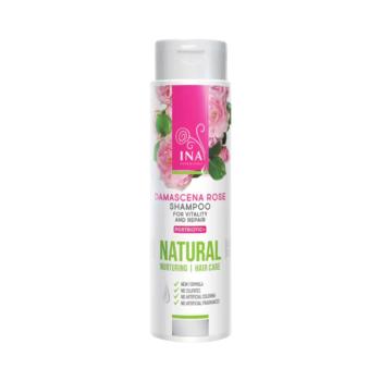 INA Essentials természetes rózsás sampon száraz és sérült hajra – 200 ml kép