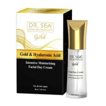 Dr. Sea nappali intenzív arckrém kozmetikai arannyal és hialuronsavval - 50 ml kép