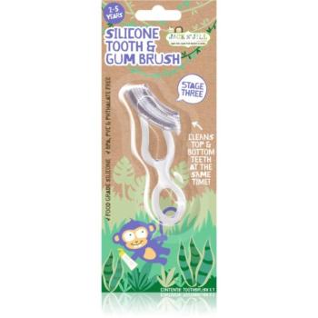Jack N’ Jill Silicone fogkefe a gyermekek fogaira és ínyére gyenge 1 db kép