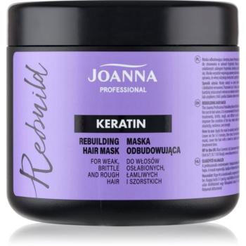 Joanna Professional Keratin keratinos maszk száraz és törékeny hajra 500 g kép
