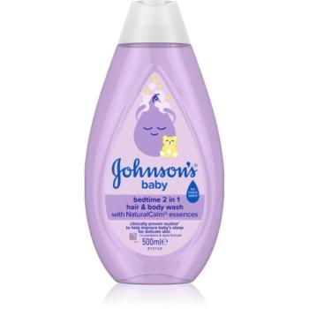 Johnson's® Bedtime tisztító gél testre és hajra nyugodt éjszakára 500 ml kép