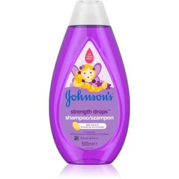 Johnson's® Strenght Drops erősítő sampon gyermekeknek 500 ml kép
