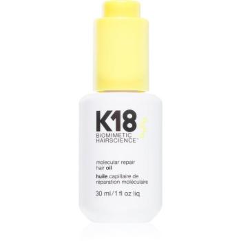 K18 Molecular Repair Hair Oil tápláló száraz olaj a sérült, töredezett hajra 30 ml kép