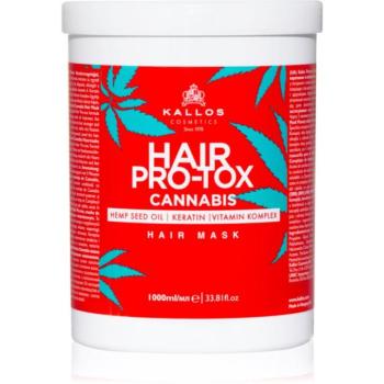 Kallos Hair Pro-Tox Cannabis regeneráló hajmasz kender olajjal 1000 ml kép
