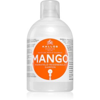 Kallos KJMN Professional Mango hidratáló sampon száraz, sérült, vegyileg kezelt hajra 1000 ml kép
