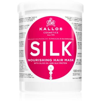 Kallos KJMN Professional Silk maszk száraz és érzékeny hajra 1000 ml kép