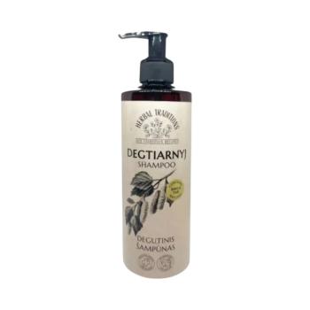 Kátrányos sampon zsíros hajra – 400 ml – Herbal Traditions kép