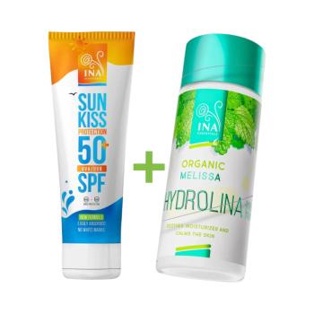 Kedvezményes szett: SPF 50+ napkrém + citromfűvíz - INA Essentials kép