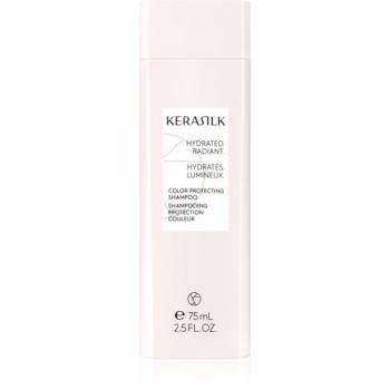 KERASILK Essentials Color Protecting Shampoo sampon festett, vegyileg kezelt és szőkített hajra 75 ml kép