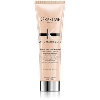 Kérastase Curl Manifesto Crème De Jour Fondamentale leöblítést nem igénylő ápolás a hullámos és göndör hajra 150 ml kép