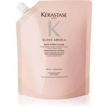 Kérastase Gloss Absolu Bain Hydra-Glaze sampon a fénylő és selymes hajért Refill 500 ml kép