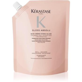 Kérastase Gloss Absolu Créme Bain Hydra-Glaze samponfürdő a fénylő és selymes hajért Refill 500 ml kép