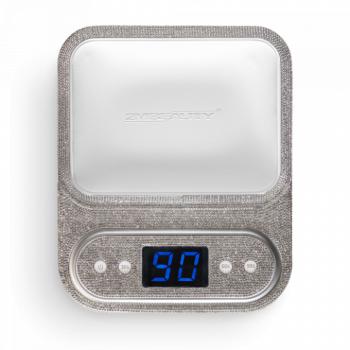 Kéztámaszos MultiLED Lámpa 01 - 48W Pillow UVLED - Strasszköves Ezüst (Fehér Párna, db) kép