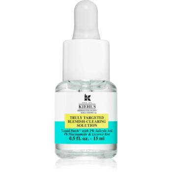 Kiehl's Dermatologist Solutions Truly Targeted Blemish-Clearing Solution szérum az aknés bőrre hölgyeknek 15 ml kép