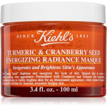 Kiehl's Turmeric & Cranberry Seed Energizing Radiance Mask élénkítő arcmaszk minden bőrtípusra, beleértve az érzékeny bőrt is 100 ml kép