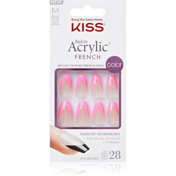 KISS Acrylic French Color műköröm 28 db kép