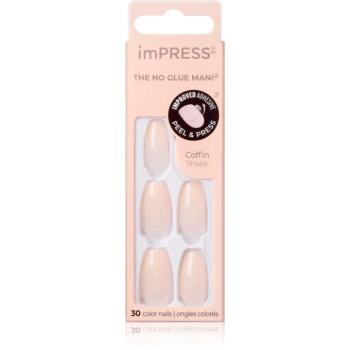 KISS imPRESS The No Glue Mani Medium műköröm Serendipity 30 db kép