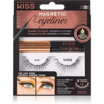 KISS Magnetic Eyeliner & Eyelash Kit mágneses műszempilla 1 pár kép