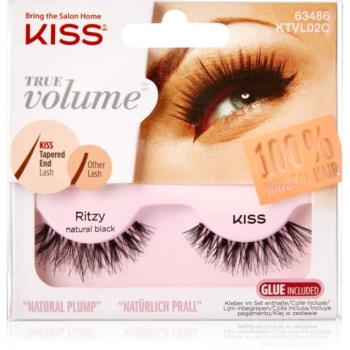 KISS True Volume Ritzy műszempillák Natural Black 1 pár kép