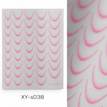Köröm Matrica XY-S038 (Pink) () kép