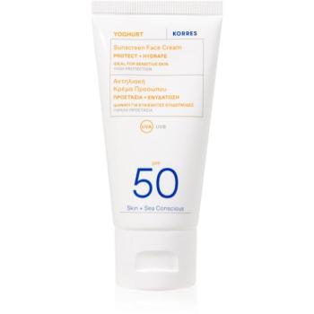 Korres Yoghurt Sunscreen napozókrém arcra hidratáló hatással SPF 30 50 ml kép