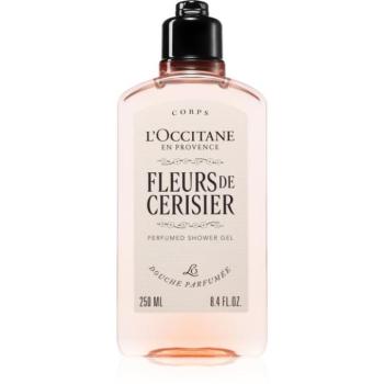 L’Occitane Fleurs de Cerisier tusfürdő gél illatosított cseresznyevirág 250 ml kép