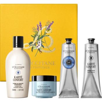 L’Occitane Karité Confort Body Set ajándékszett kép