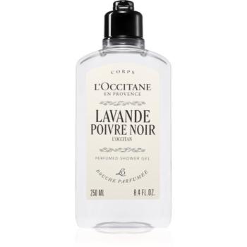 L’Occitane Lavande Poivre Noir Perfumed Shower Gel tusfürdő gél 250 ml kép