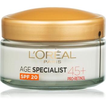 L’Oréal Paris Age Specialist 45+ nappali krém a ráncok ellen SPF 20 50 ml kép
