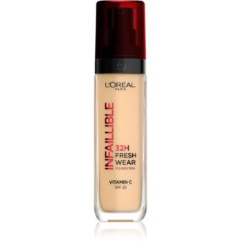 L’Oréal Paris Infaillible 32H Fresh Wear tartós folyékony alapozó 30 ml kép