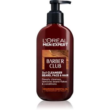 L’Oréal Paris Men Expert Barber Club tisztító gél szakállra, arcra és hajra 200 ml kép