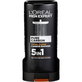 L’Oréal Paris Men Expert Pure Carbon tusfürdő gél 5 in 1 300 ml kép