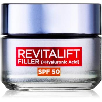 L’Oréal Paris Revitalift Filler feltöltő nappali krém öregedés ellen SPF 50 50 ml kép
