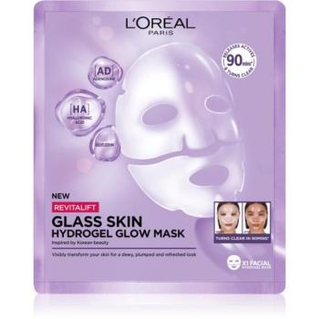 L’Oréal Paris Revitalift Filler Glass Skin hidrogél maszk élénkítő hatással 25 g kép