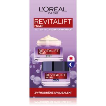 L’Oréal Paris Revitalift Filler nappali és éjszakai krém öregedés ellen 2 db kép