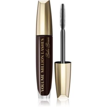 L’Oréal Paris Volume Million Lashes Balm Brown dúsító és ápoló szempillaspirál árnyalat Brown 8.6 ml kép