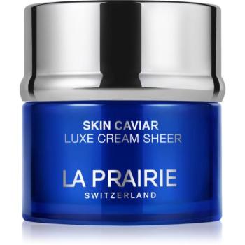 La Prairie Skin Caviar Luxe Cream Sheer luxus feszesítő krém tápláló hatással 100 ml kép