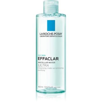 La Roche-Posay Effaclar Ultra tisztító micellás víz problémás és pattanásos bőrre 400 ml kép