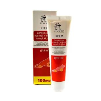 Ecolek lábápoló krém saroksarkantyúra, bütyökre és köszvény esetén - 100 ml kép