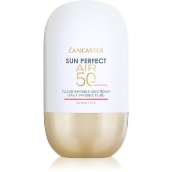 Lancaster Sun Perfect Air 50 Sensitive Mineral ultrakönnyű védő fluid Érzékeny, bőrpírra hajlamos bőrre SPF 50 40 ml kép