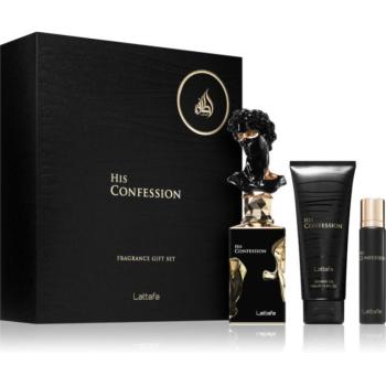 Lattafa His Confession ajándékszett uraknak 1 db kép