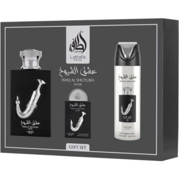 Lattafa Pride Ishq Al Shuyukh Silver ajándékszett unisex 1 db kép
