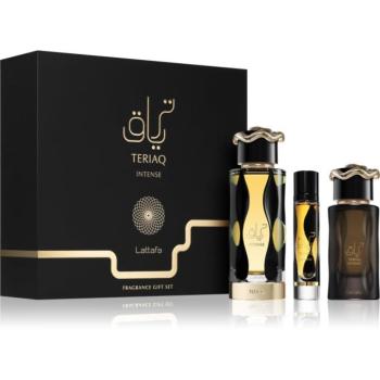 Lattafa Teriaq Intense ajándékszett unisex kép
