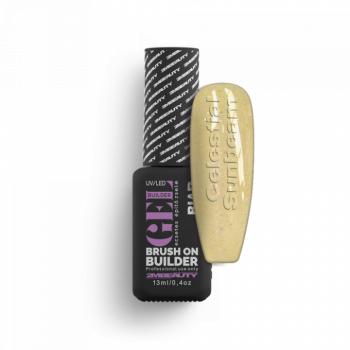 Liquid Polygel BIAB - Celestial 01 - Sunbeam - HEMA Mentes Ecsetes Építőzselé (13 ml) kép