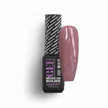 Liquid Polygel BIAB - Mellow Mauve Sauvage - HEMA Mentes Ecsetes Építőzselé (5ml - mini me) kép