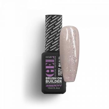 Liquid Polygel BIAB - Mellow White Beige - HEMA Mentes Ecsetes Építőzselé (13 ml) kép